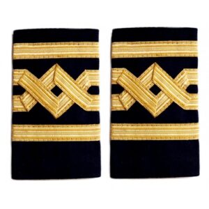 Master Epaulettes - Merchant Navy (Pair) bonus FREE Shipping